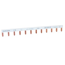 Peigne horizontal 1P 63A 12 dents réversible
