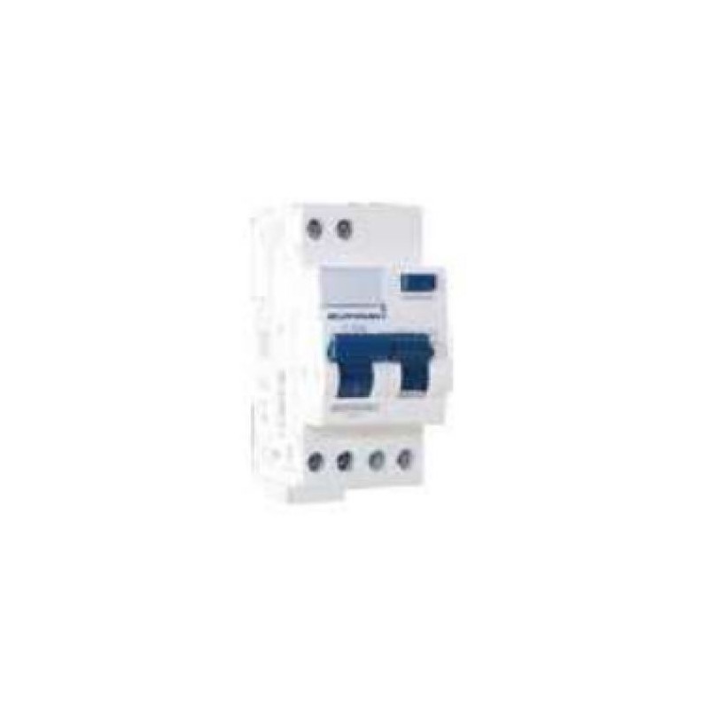 Disjoncteur différentiel 1P+N 25A courbe C 30mA type AC