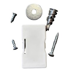 CACHE PLASTIQUE + FIXATION TRAPPE