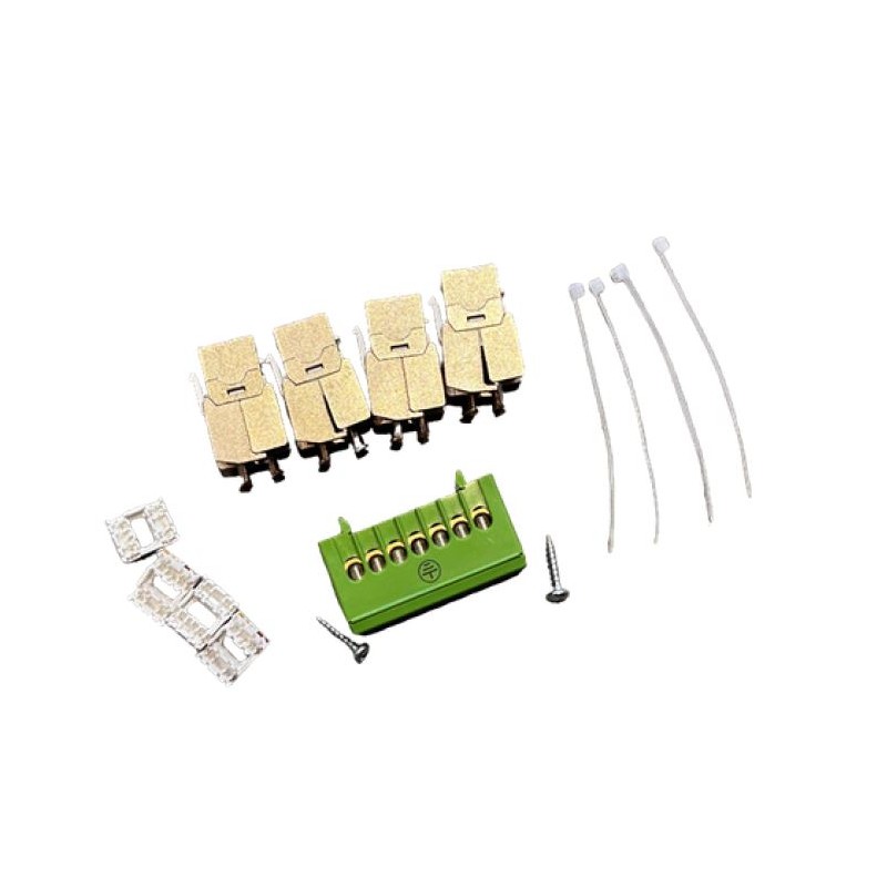 PACK 4RJ45 +BORNIER